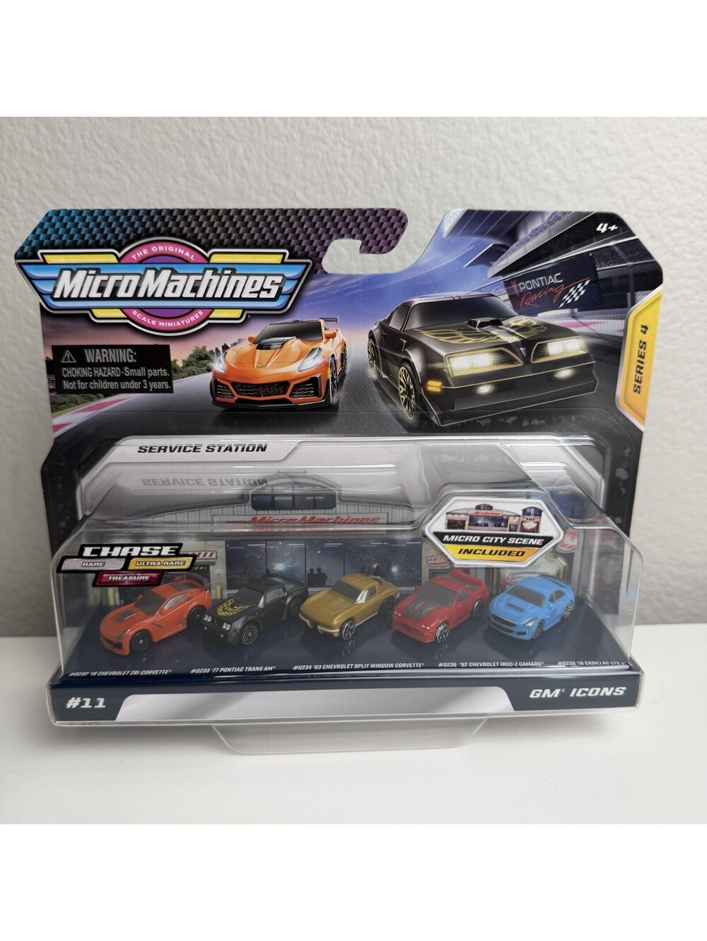 Micro Machines #11 GM Icons Set of 5 Mini Vehicles by Jazwares
